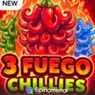 Игровой автомат 3 Fuego Chillies провайдера Spinomenal